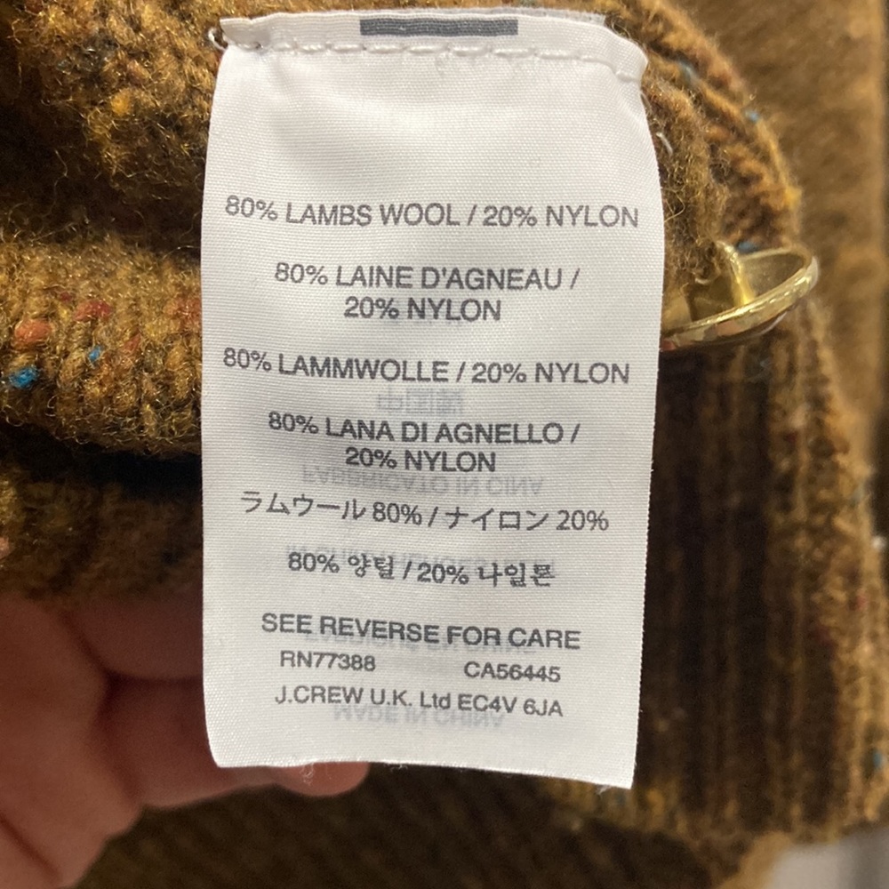 J. Crew Wool Cableknit Sweater - Picture 5 of 7